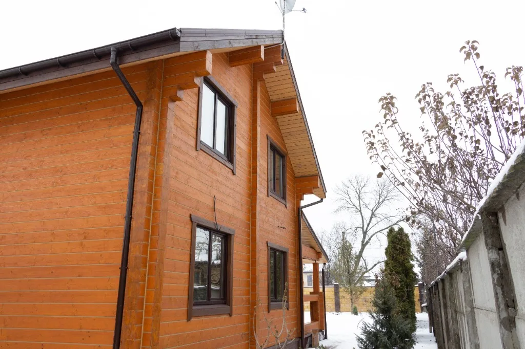 Rekreační areál — letecký pohled na výstavbu